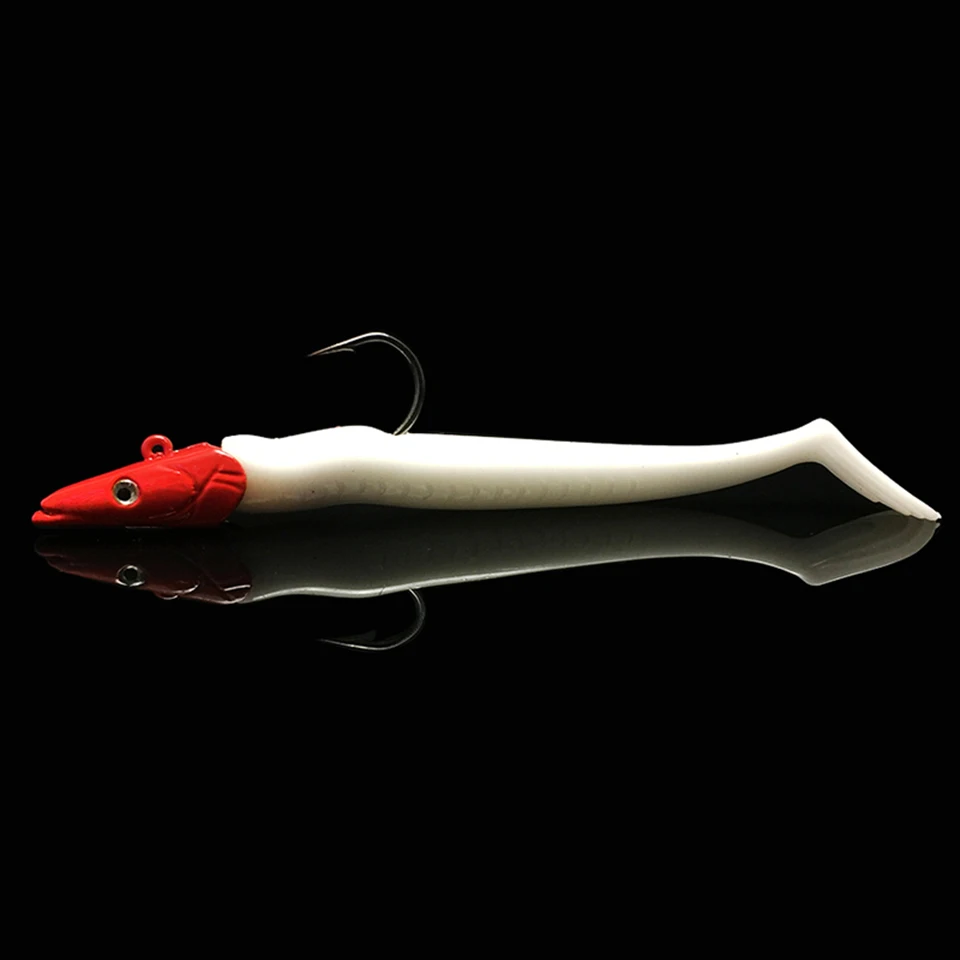 1 шт. 3D искусственная ПВХ лобзик светящаяся силиконовая Мягкая приманка 11 см 22 г