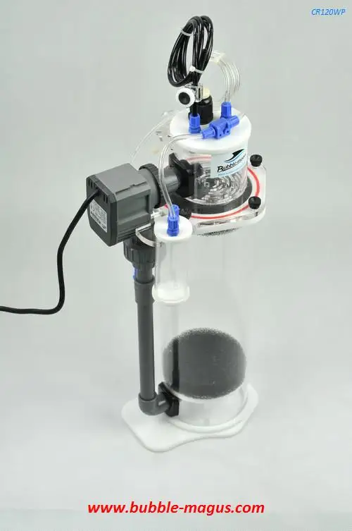 CR-120WP Высококачественный кальций реактор покрытый кожухом CR-120WP коралловые аквариумные Фильтр кальция отражатель для резервуар коралловых рифов фильтр морской воды - Цвет: CR-120WP