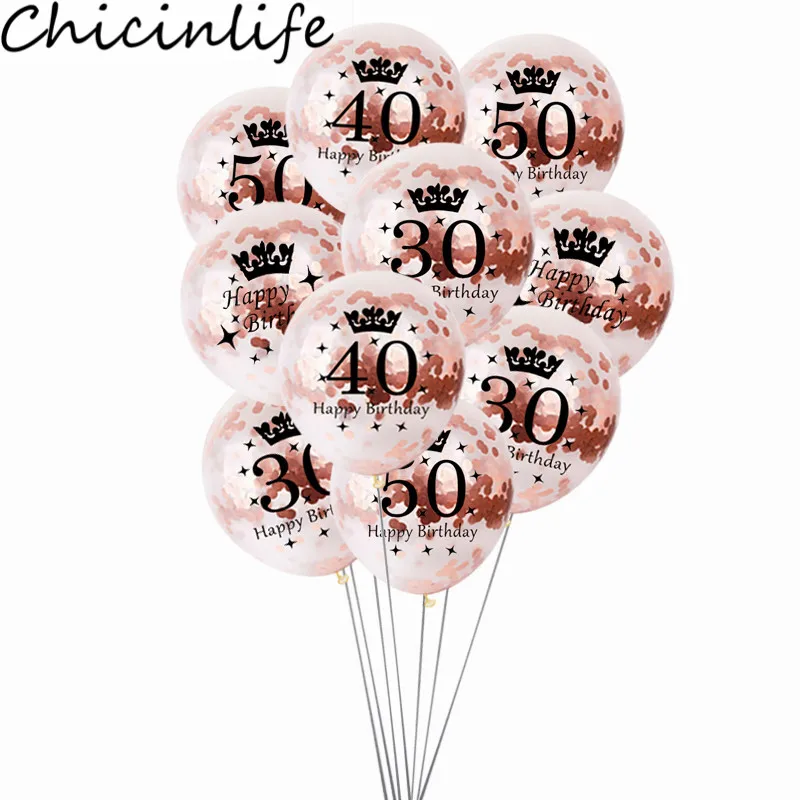 10 шт. латексные воздушные шары 12 Дюймов 30/40/50 дюймов | Дом и сад