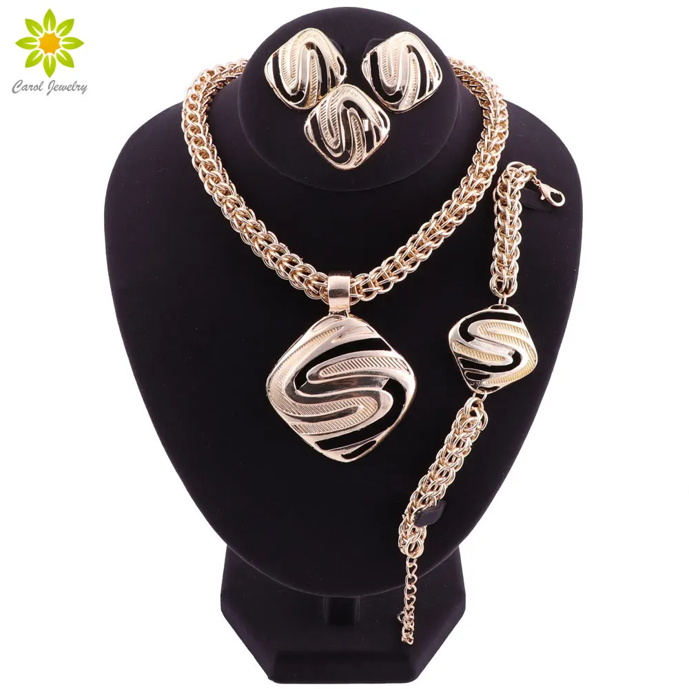 Нигерийский набор украшений для женщин африканские ювелирные изделия Parure Bijoux Femme