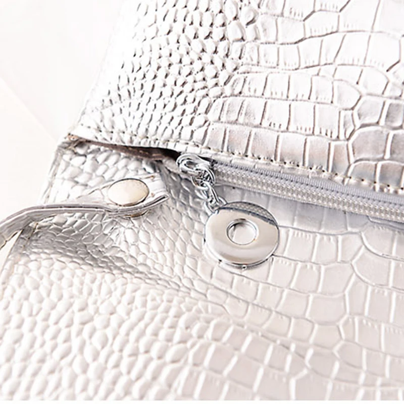 Обувь с застежкой-молнией под змеиную кожу Сумки стиль конверт сумка Для женщин