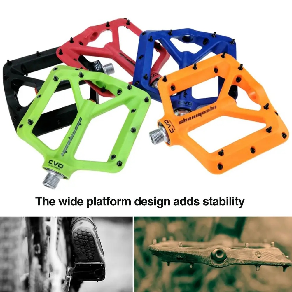 Велосипедные педали с большими ножками нейлоновый подшипник из углеродного