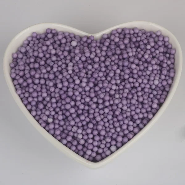 Purple 2-4 мм/5-10 мм пенополистирол пенопласт шары висячие елочные украшения Ремесло шар Рождественское украшение для дома - Цвет: Purple