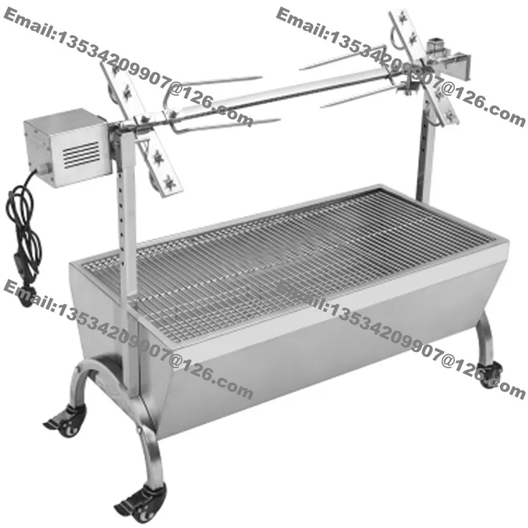 Бесплатная доставка сверхмощный барбекю гриль 89 см из свиной козьей древесной