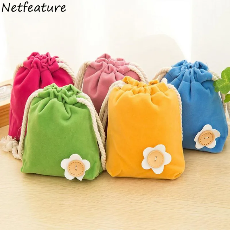 Лидер продаж 2017 милая сумка для порта с цветочным узором карамельных цветов