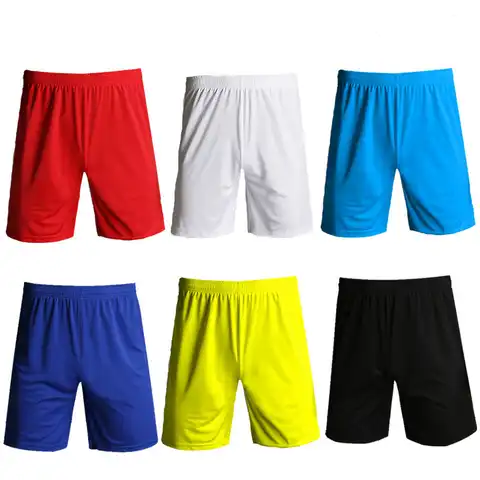 Однотонные шорты для тренировок по футболу, мужские летние шорты для бега, баскетбола, футбола, детские спортивные шорты для тенниса, бадмин...