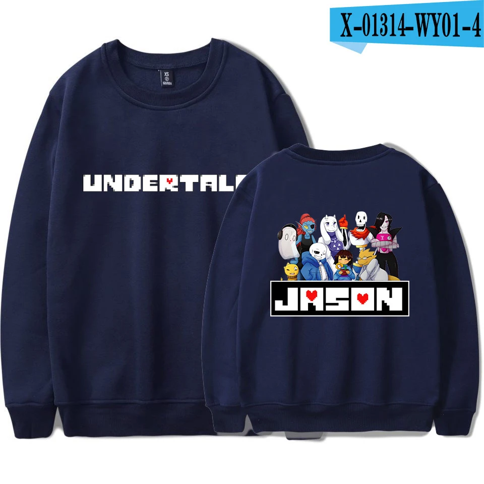 Y Толстовки Undertale для мужчин и женщин новая Толстовка с принтом пуловер с капюшоном размера плюс больше d толстовки Undertale - Цвет: Y