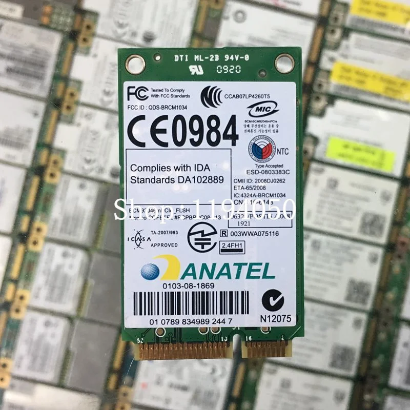 Беспроводной модуль Dell 370 Bluetooth latitude E5400 E5500 E6400 M2400 M4400 M6400 BMC92046 BT|dell wireless|dell bluetooth
