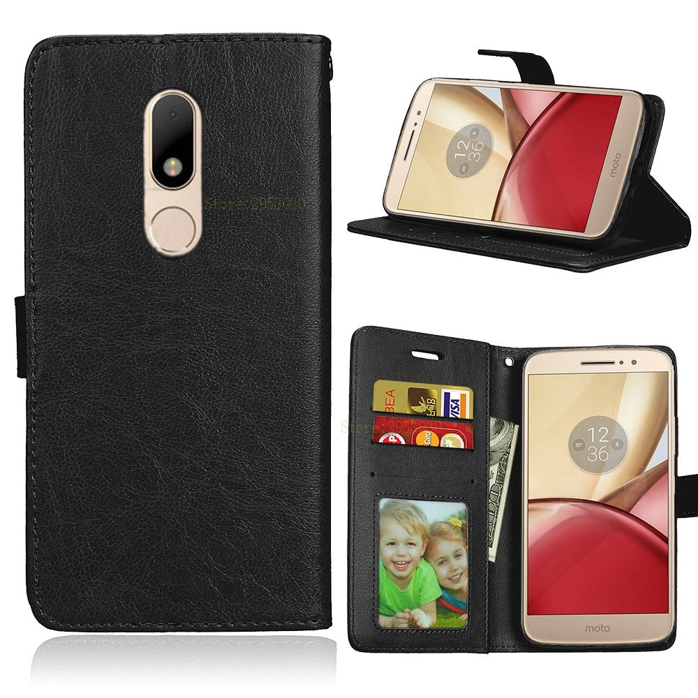 Чехол книжка для Motorola Moto M XT1663 XT1662 чехол бумажник из искусственной кожи телефона