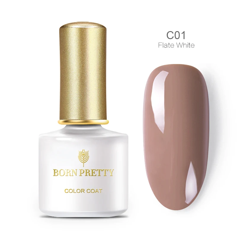 BP-C01 BORN PRETTY Pink Серия чистый цветной гель для ногтей лак 6 мл замачиваемый дизайн ногтей УФ светодиодный Гель-лак для маникюра дизайн - Цвет: BP-C01
