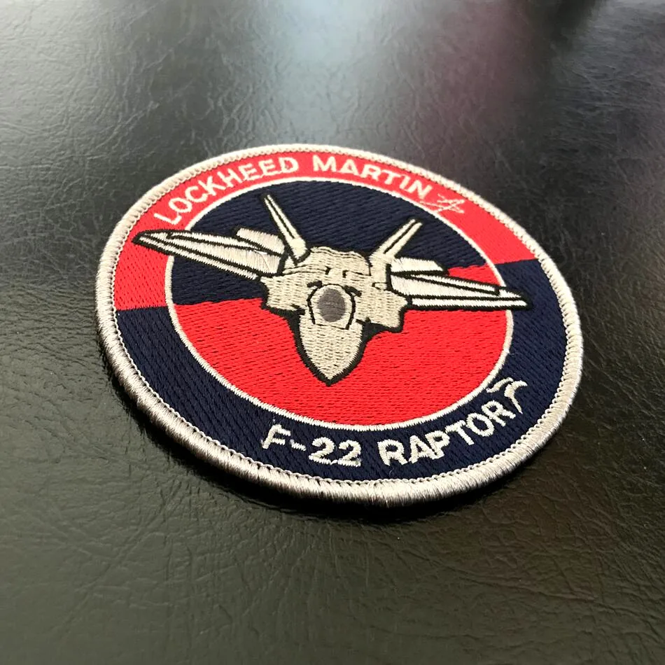 5 шт. LOCKHEED Мартин патч Вышивка Тактический нагрудный знак крючок Военная