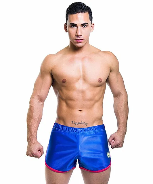 2pcs mens sexy underwear running sports 