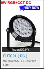 FUT068 AC85-265V Milight 2,4 г 6 Вт RGB+ CCT Вай-Фай совместимый смарт светодиодный светильник 2,4G Беспроводной 4-Зона дистанционного управления Android/iOs APP Управление