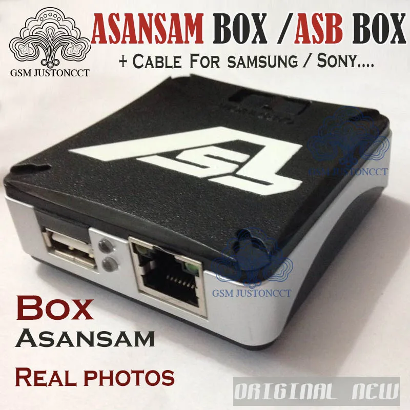 2018 новейшая коробка vesion asb/AsanSam Box для samsung flash & unlock blackberry Sony Ericsson (в комплекте 2