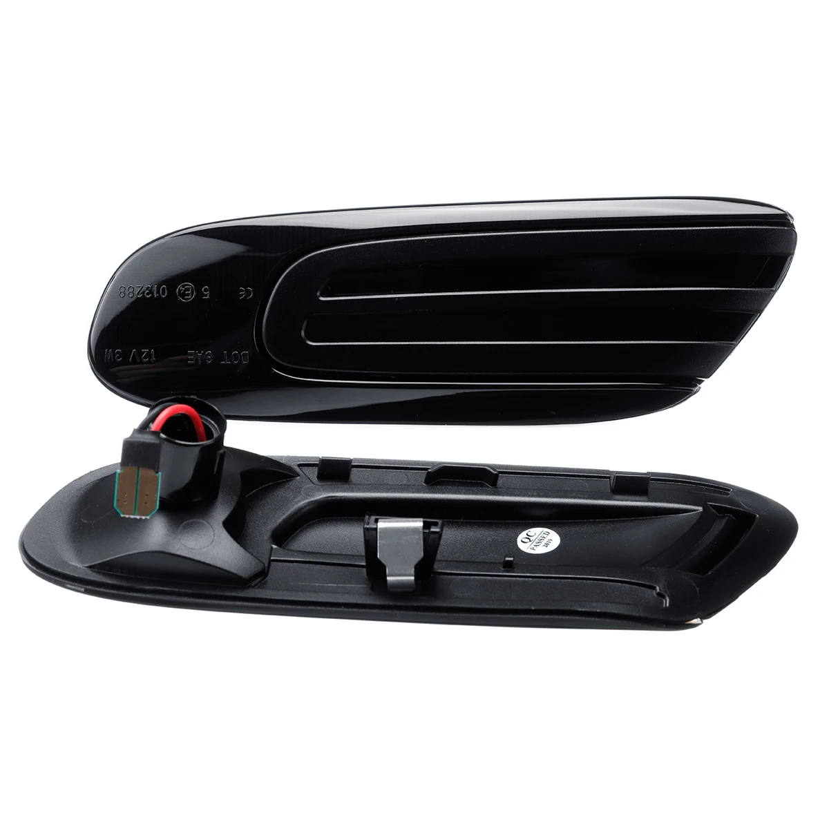 2 шт. светодиодный фонарь ретранслятор с динамическим сигналом поворота 12 В для