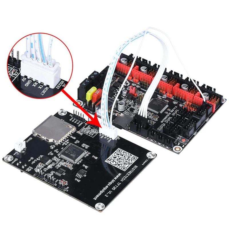 Детали для 3d принтера Tft35 V1.2 пресс-экран дисплей 3 5 дюймов Reprap Smart control ler панель