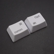 PBT keycaps Commond And Option Keys Cherry MX Key Caps For MX Switches Mechanical Gaming Keyboard