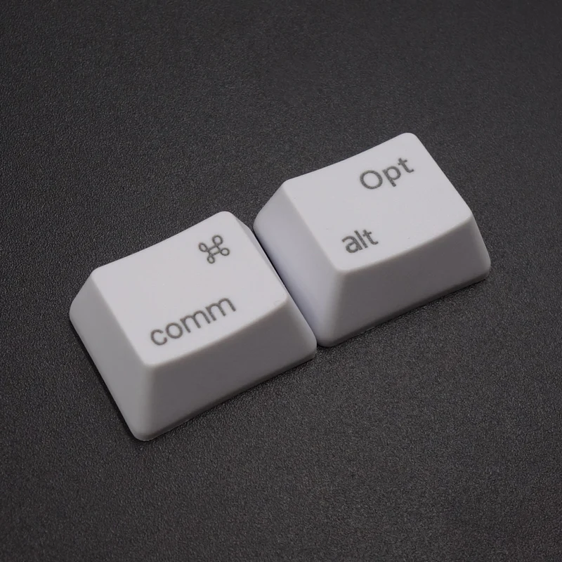 Колпачки клавиш PBT Commond и дополнительные клавиши Cherry MX колпачки для