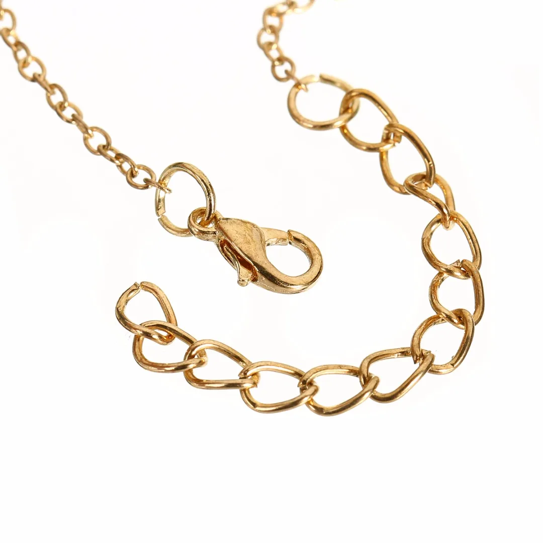 Shellhard диффузор эфирного масла Золотая цепочка браслет для женщин винтажный