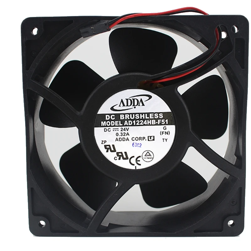 

ADDA AD1224HB-F51 12 см 120*120*38 мм 12038 DC 24 в высокотемпературный серверный инвертор, охлаждающий вентилятор