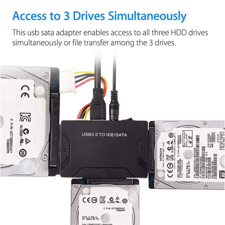 USB 3 0 до 2 5 &quot3 5&quot SATA кабель для жесткого диска HDD SSD адаптер конвертер комплект |