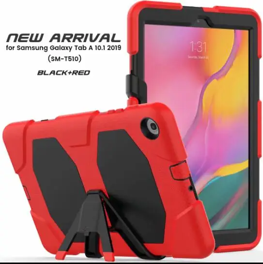 Чехол для Samsung Galaxy Tab A 10 1 2019 T510 T515Tablet противоударный жесткий военный сверхпрочный
