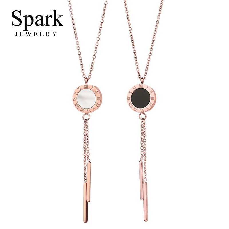 SPARK известная марка гравировки ожерелье для женщин Регулируемый Шарм ожерелья и