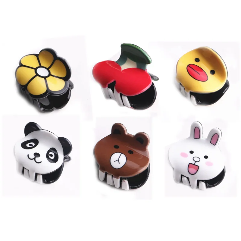 Новинка 2018 модные заколки для волос с героями мультфильмов 1 шт. кроликом