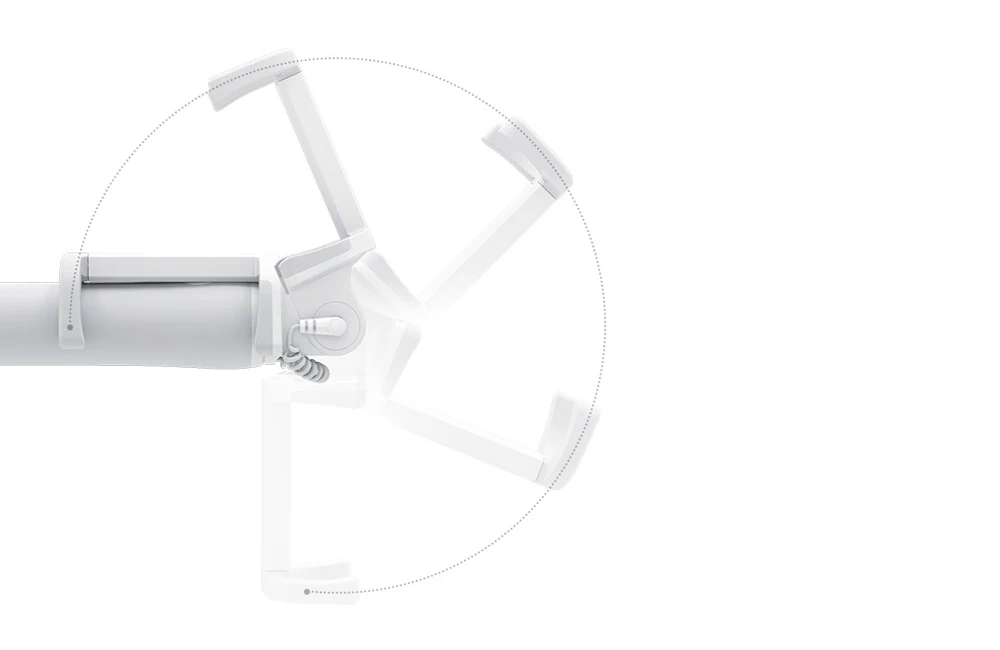 Xiaomi Selfie stick монопод затвора держатель Выдвижная Ручной Проводной Selfie stick затвора для IOS Android мобильный телефон