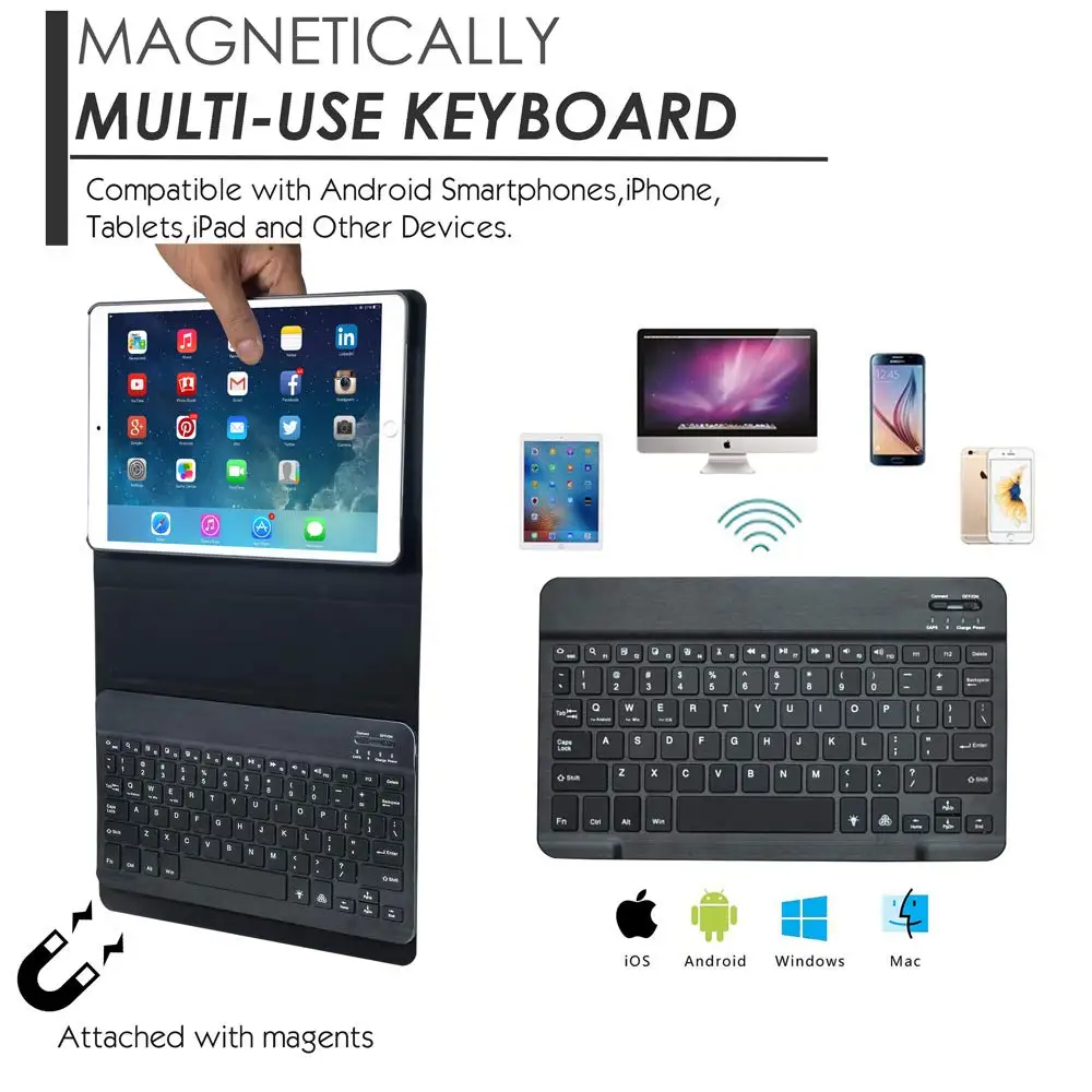 Чехол с подсветкой клавиатуры для iPad Air 3 10 5 2019 Pro ультратонкий кожаный чехол