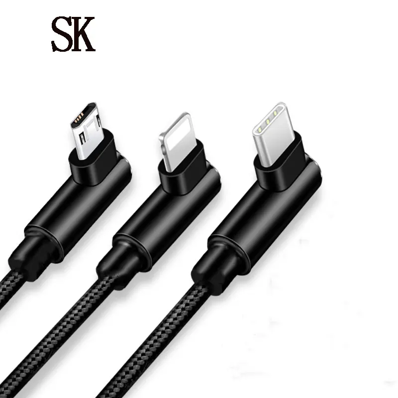 Usb-кабель для зарядки данных кабель для Iphone зарядное устройство проводной с микро-usb кабель для мобильного телефона type C Шнур для iPhone samsung Xiaomi