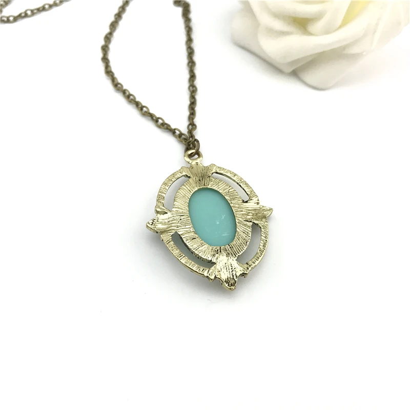 Новое роскошное ожерелье в европейском стиле с бронзовой камеей | Украшения и