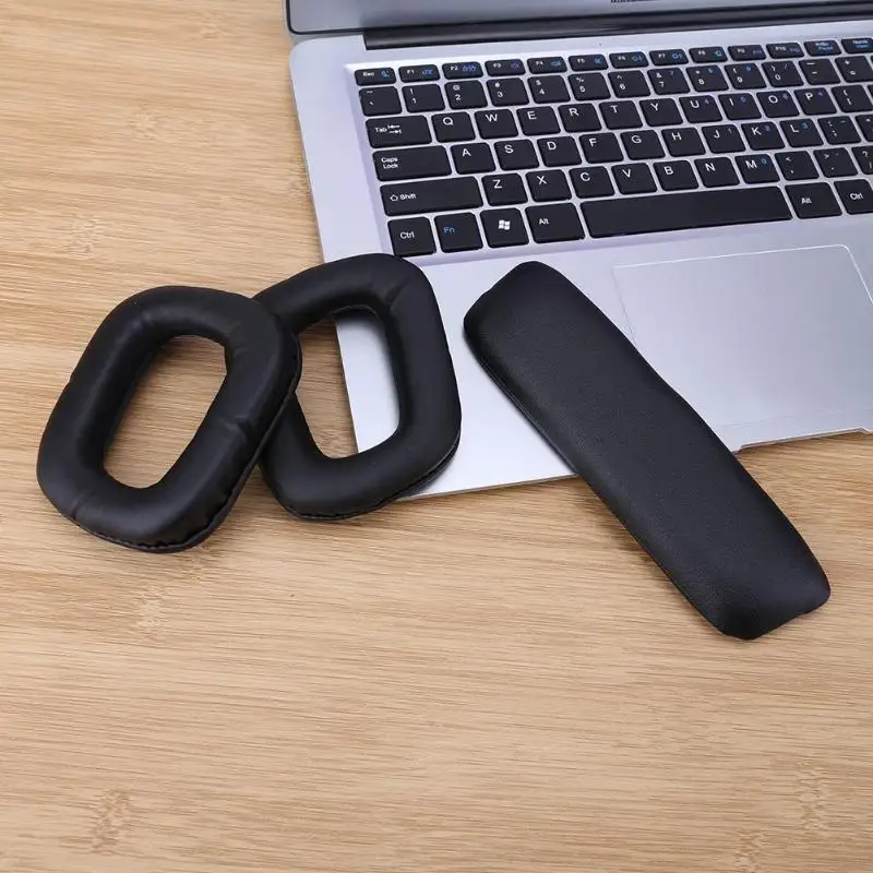 1 пара мягких сменных амбушюров для наушников Logitech G35 G930 G430 F450|Аксессуары