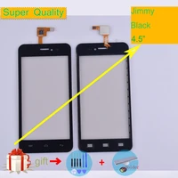 for wiko jimmy touch screen panel sensor digitizer front outer glass touchscreen jimmy touch panel black replacement