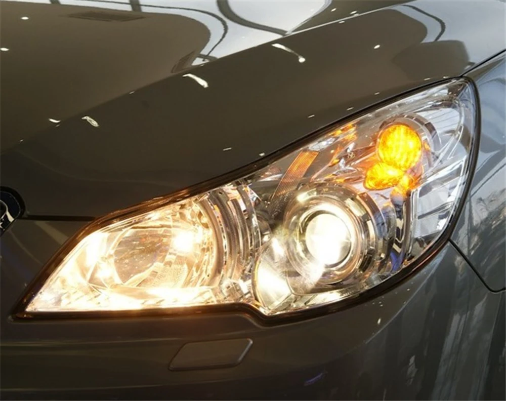 Для Subaru Legacy 2010 2011 2012 2013 фары автомобиля прозрачные линзы авто чехол