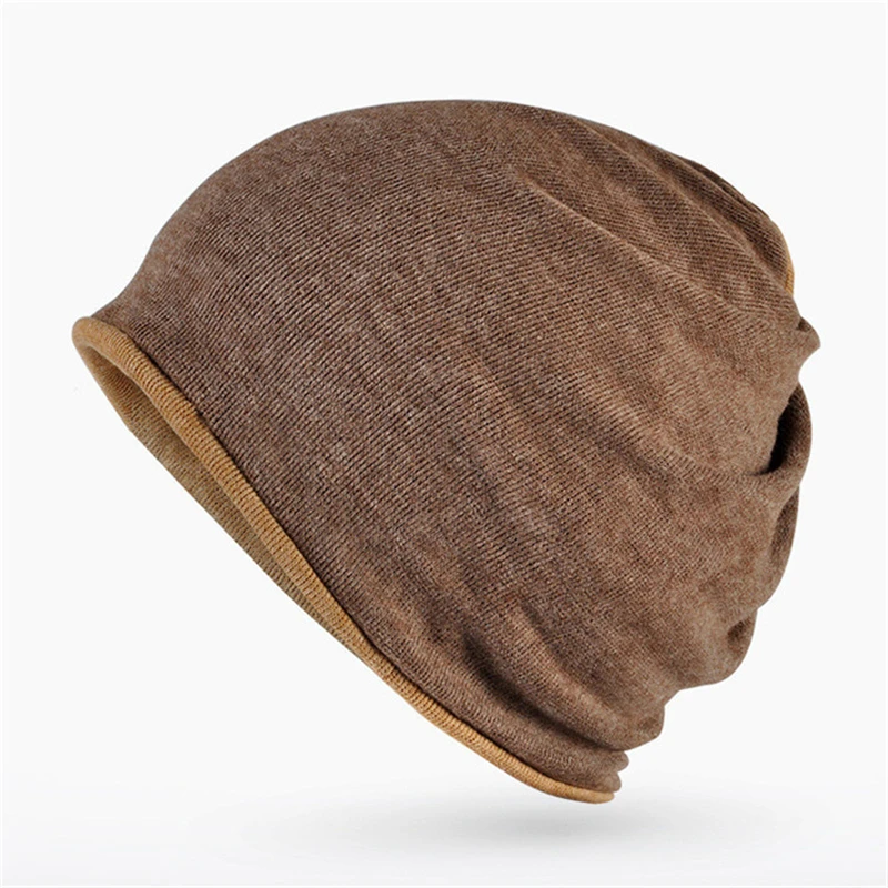 [NORTHWOOD] Новинка модные однотонные шапки шарфы двухслойная ткань Мужская зимняя