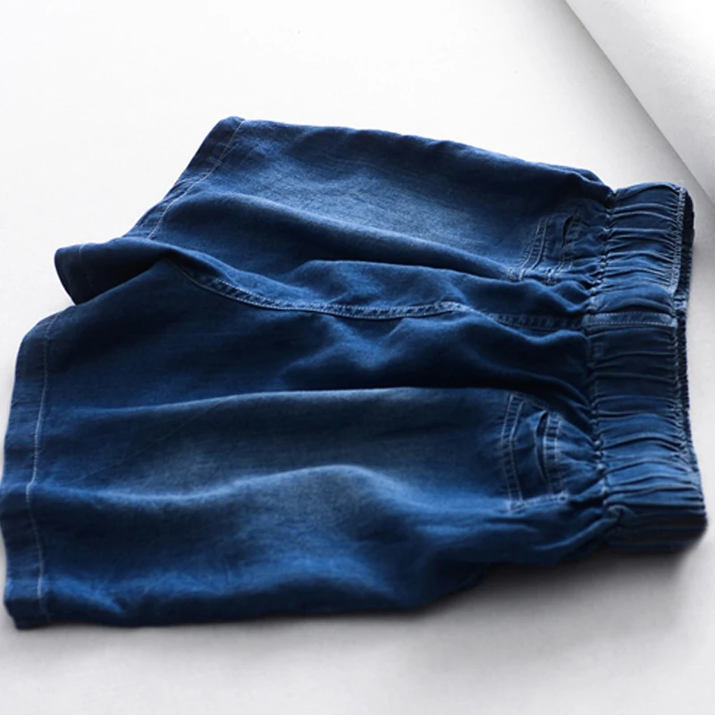 Женские джинсовые шорты GOPLUS с высокой талией и бантом эластичная талия