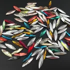 Стеклянные хрустальные бусины 4x15 мм приятных цветов в форме лошади, маркиза, клей на Стразы, ручная работа, Нейл-арт, чехол для телефона, сделай сам