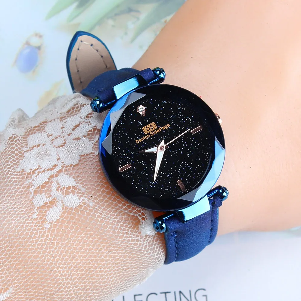 Женские наручные часы с кожаным ремешком повседневные кварцевые Reloj pulsera