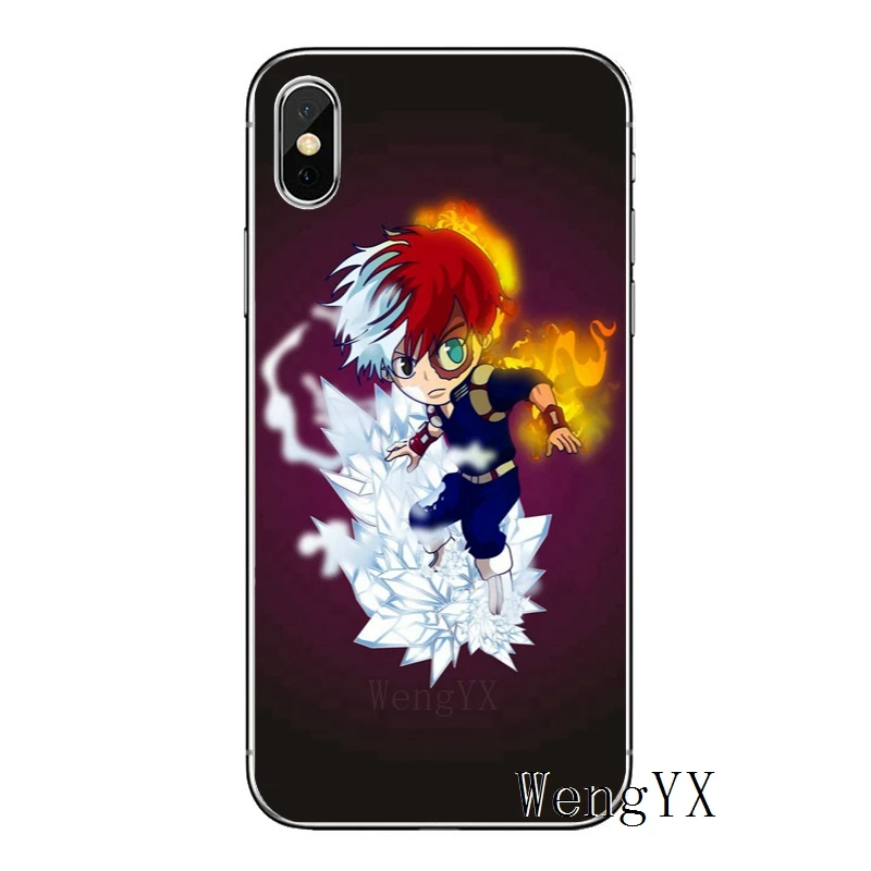 My Hero Academy шото Тодороки для iPhone X XR XS Max 8 7 6s 6 plus SE 5S 5c 5 4S 4 iPod Touch чехол мягкий чехол для телефона s - Цвет: shoto-Todoroki-A-08