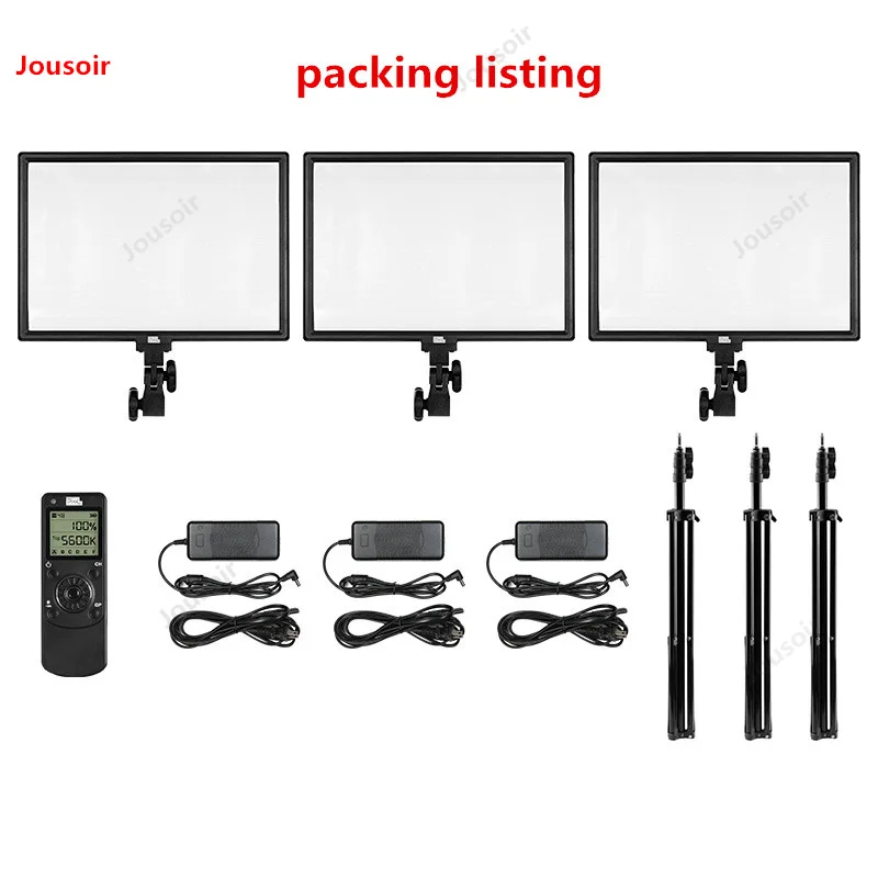 P50 three-lamp set photography fill light LED Studio lamp Indoor portrait video shooting CD50 T07 | Электроника