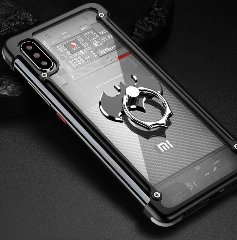 Oatsbasf Алюминиевый металлический бампер чехол для Xiaomi Mi 9 Pro 5G Explorer Роскошная подушка безопасности Защита от падения Твердый чехол Xiaomi Mi 9