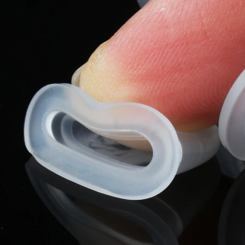 200pcs Silicone Tattoo Ink Cup Holder Pigment Caps for Permanent Makeup Eyebrow Microblading Tool Supplies White Colors | Красота и