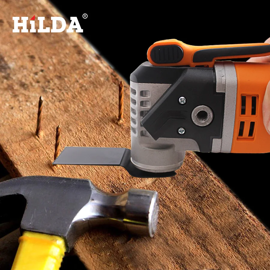 HILDA Multi-Function Electric Saw Oscillating Trimmer Home Renovation Tool woodworking Renovator Tools | Инструменты