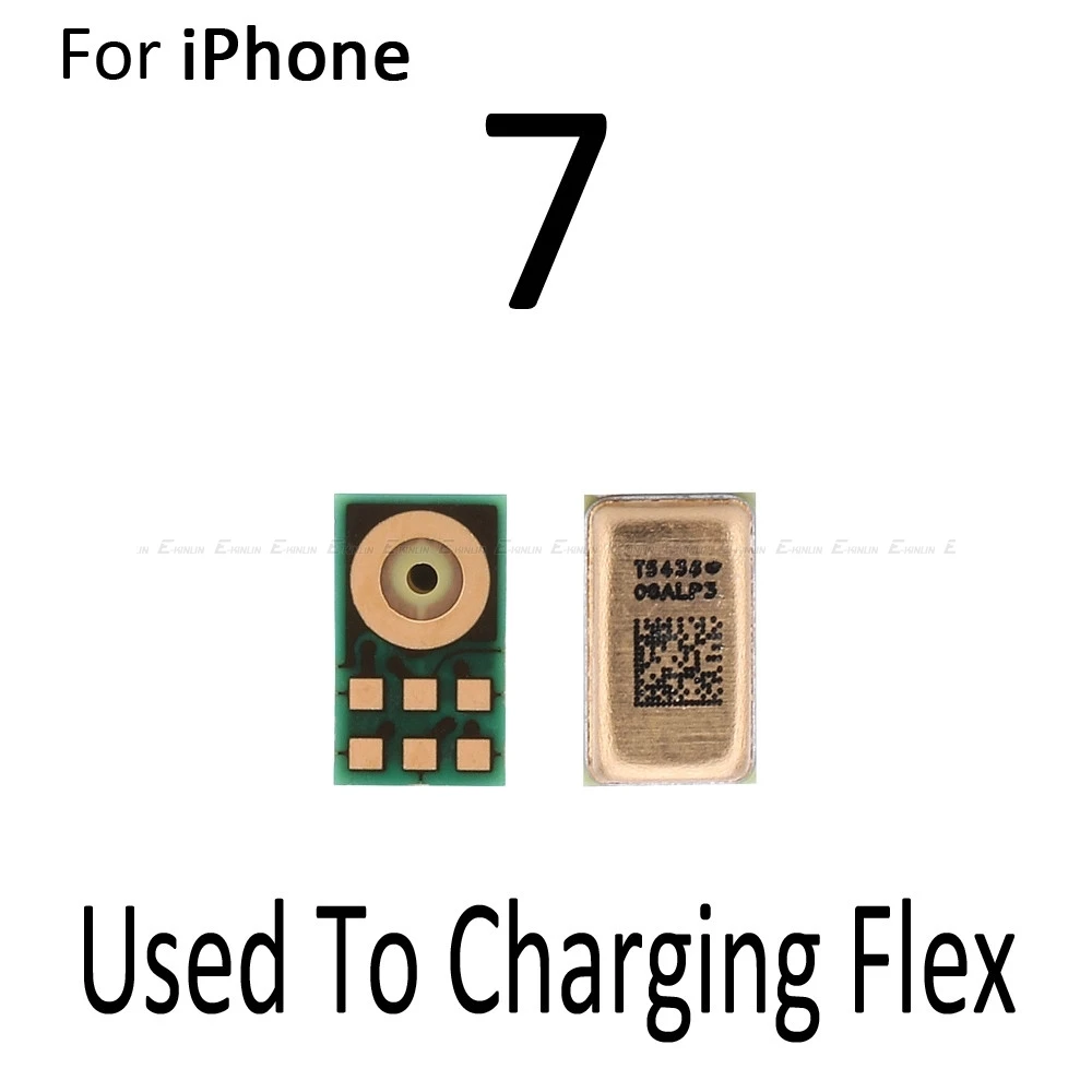 2 шт. Высокое качество для iPhone 4 4S 5 5S SE 5C 6 6S 7 8 Plus X XR XS Max микрофон Внутренний микрофон запасные части