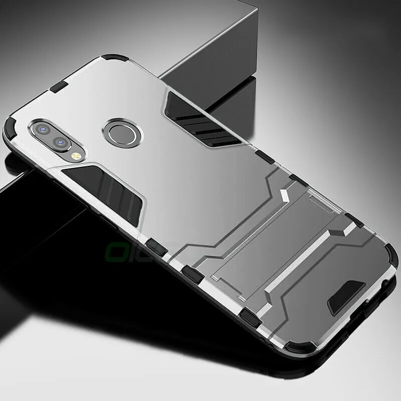 Silver OICGOO противоударный защитный чехол для телефона Huawei P10 Plus P9 Lite матовый защитный чехол для Huawei Honor 9 10 Lite чехол - Цвет: Silver