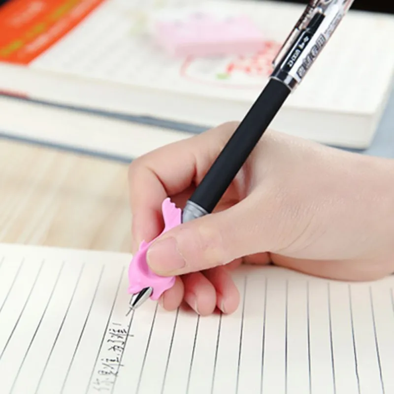 5 шт./лот коррекция силиконовые канцелярские принадлежности для детей Студент