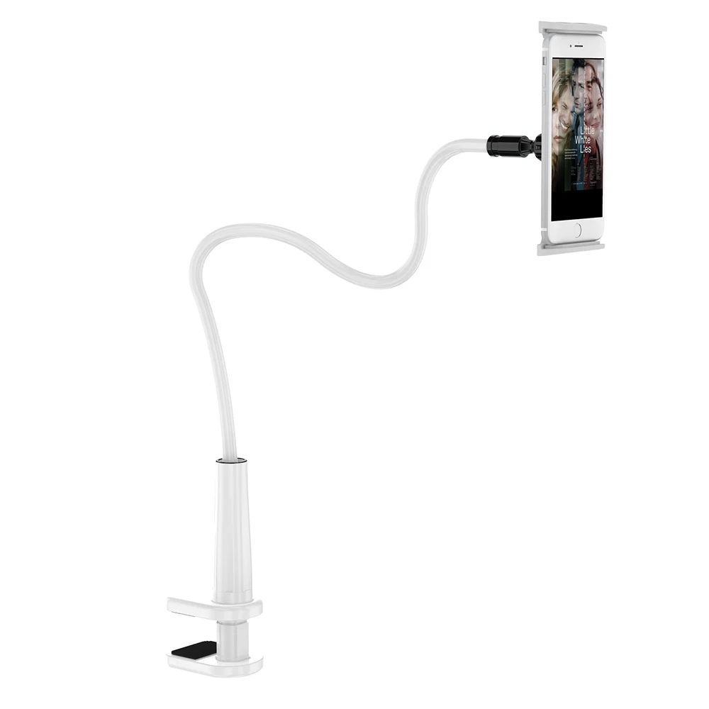 KISSCASE универсальный держатель телефона стенд для iPhone samsung huawei для iPad стол Tablet PC стоит Поддержка мобильного телефона держатель Прохладный держатель для телефона подставка для телефона планшета - Цвет: Black