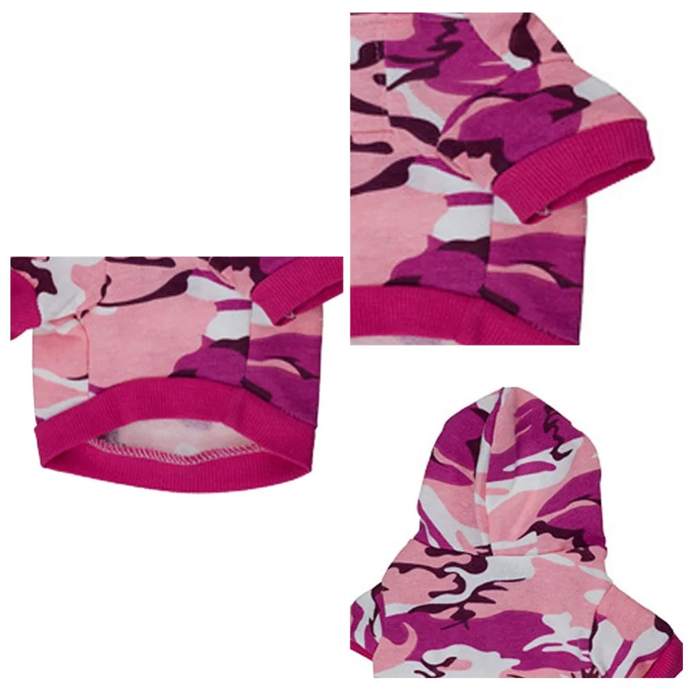 Камуфляж Толстовка собака щенок кошка теплая одежда пальто свитер Верхняя
