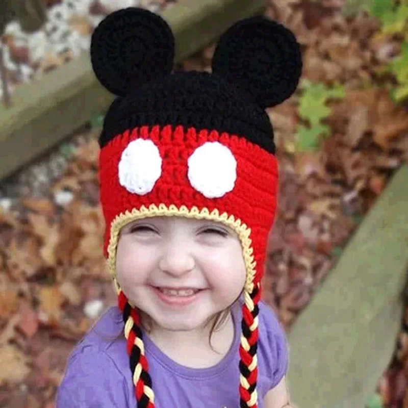 Детская трикотажная шапка с микрофоном на возраст 0-3 месяца | одежда и обувь